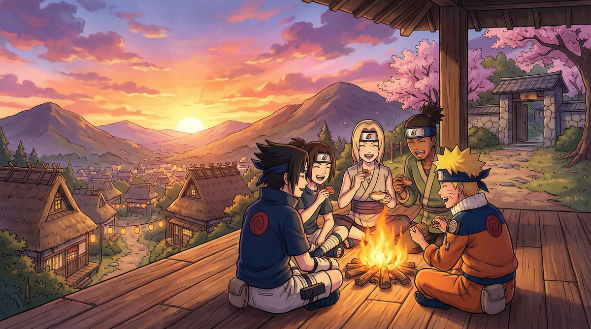 猎奇视频：火影村日常生活vlog