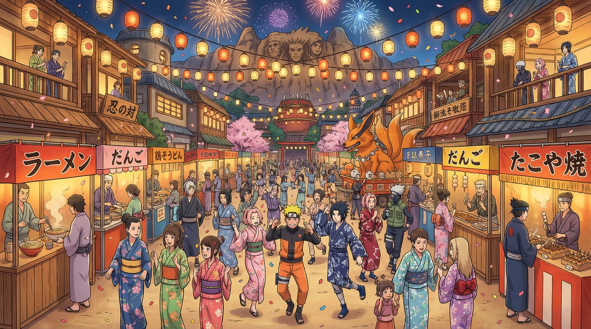 猎奇视频：忍者村祭典盛况